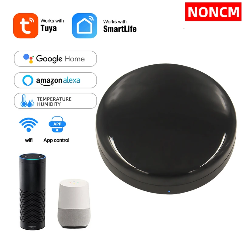 Умный пульт дистанционного управления Tuya Smart WiFi IR T &amp H для кондиционера