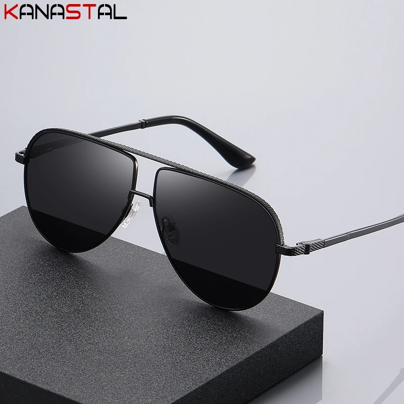 

Fashion Men Polarized Sunglasses Anti Glare Toad Sun Glasses Metal Eyeglasses Frame UV400 Driving Sunscreen Beach Shade Eyewear