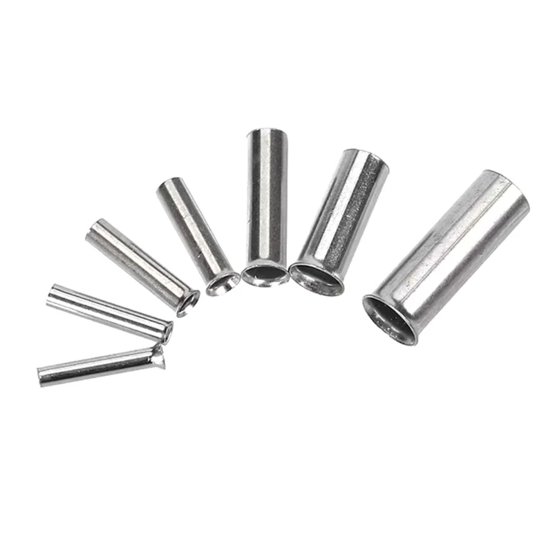 Неизолированные кабельные муфты набор металлических наконечников для концов
