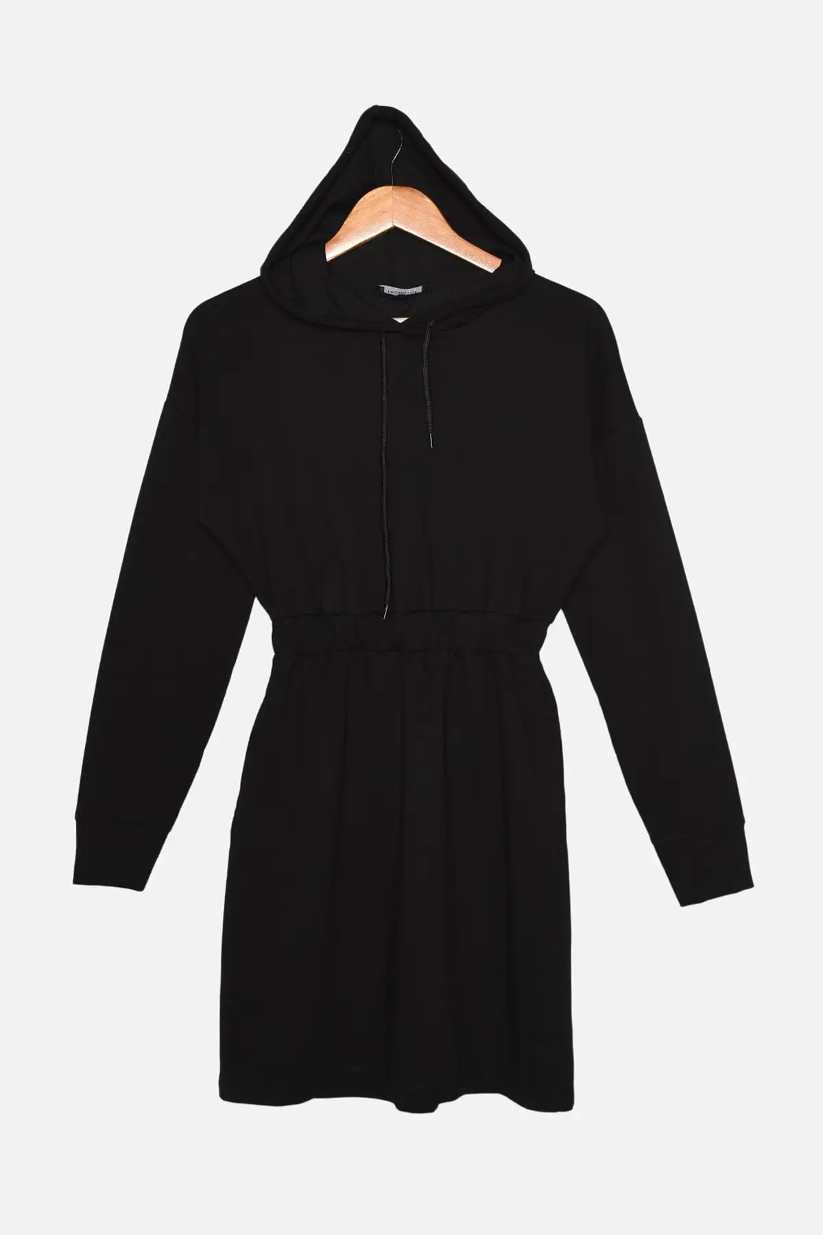 

Trendyol Back Low-Cut Hooded Knitted Dress TWOAW22EL0720