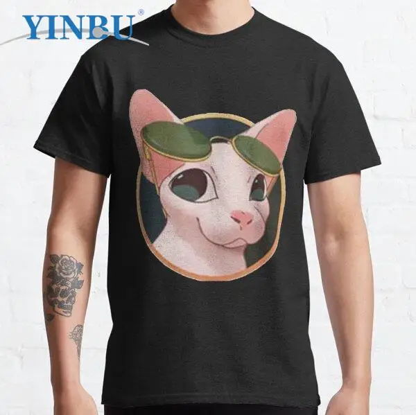

Bingus meme YINBU Brand t shirts High quality Men's short funny print t-shirt Graphic Tee