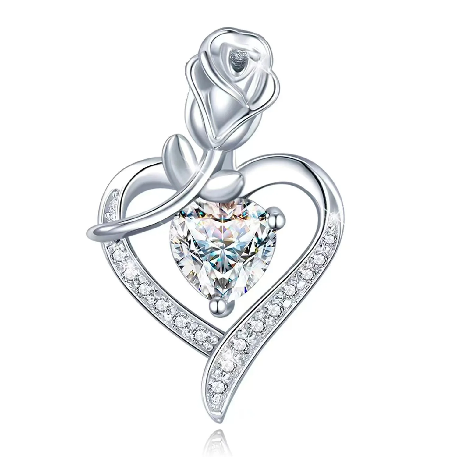 

Dreamboat Diamond 925 sterling silver Love Necklace necklace for women