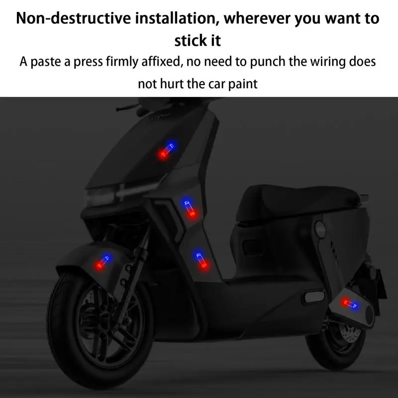 Мигающие задние фонари для мотоцикла супер яркие индикаторы освещения