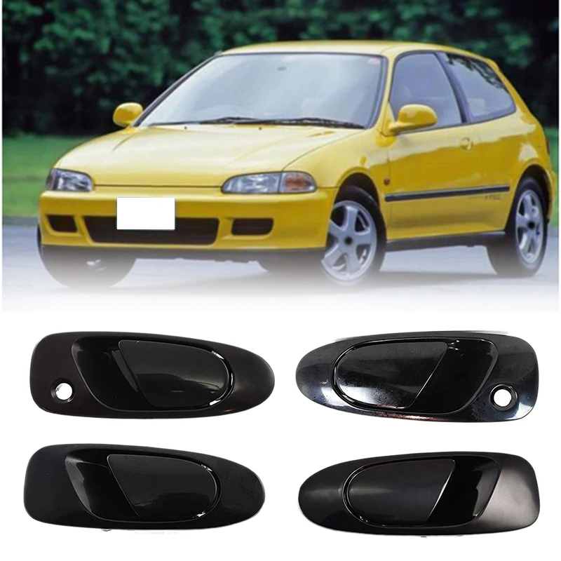 Наружная дверная ручка автомобиля для Honda Civic 1992-1997 72180SR3J02ZD 72140SR3J02ZD
