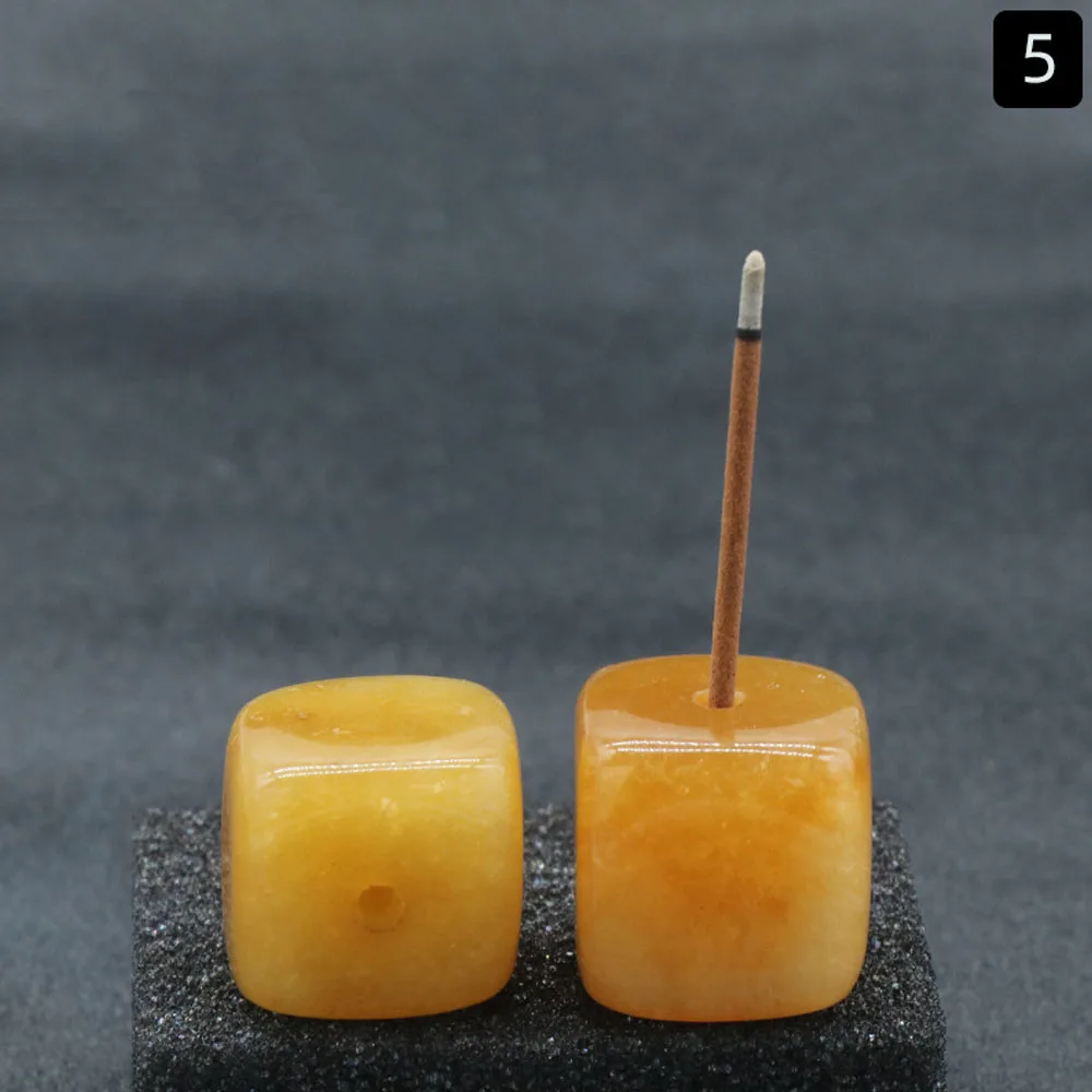 

Натуральный Агатовый Кристалл, Квадратная Подставка Для Благовоний, Каменная Основа, Ароматический Кристалл, Небольшой Орнамент