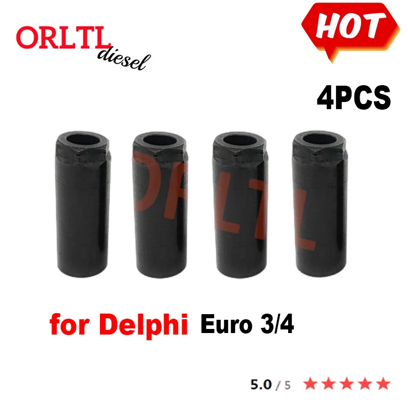 

4 шт. Euro 3 Euro 4 для Delphi, автоматический топливный насос, форсунка, чашка, гайка 9308-002E EJBR04501D EJBR02601Z EJBR04701D EJBR05102D
