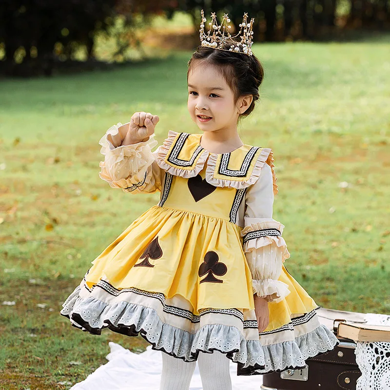 Купи Kids Dress for Girls Wedding High grade banquet skirt cotton Girl Dress Princess Party Pageant Gown For Teen Children Dress за 1,735 рублей в магазине AliExpress