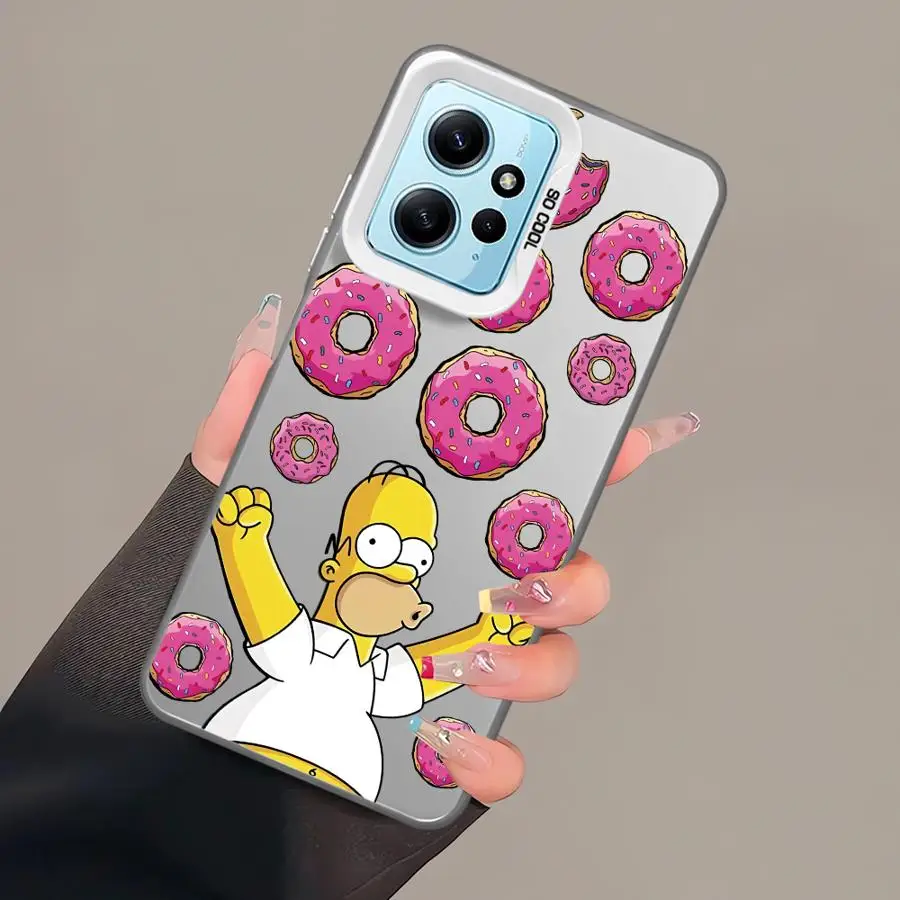 Homer S-Simpsons for Samsung Galaxy A52 A52s A53 A71 A55 A73 5G A72 A54 A15 A16 A25 A51 Soft Case Phone Cover Shell