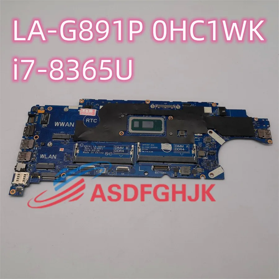 

Оригинальная материнская плата для ноутбука DELL Latitude 5400, системная плата EDC41 для ноутбука 0HC1WK HC1WK I7-8365U, процессор DDR4, протестирован, бесплатная доставка