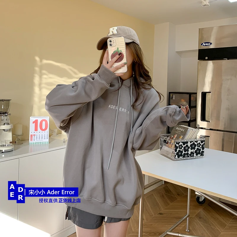 Korean high quality hooded sweater for men and women in autumn, new style, plush and thick, loose, casual couple's hoodie Unisex