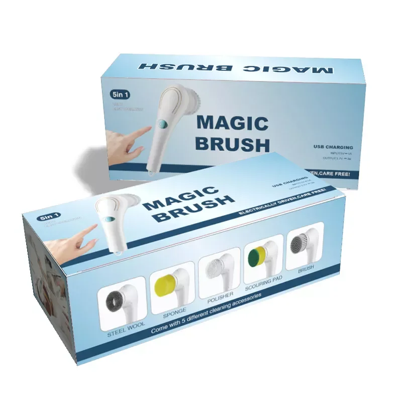 

NEW2023 Handheld Bathtub Brush Kitchen Bathroom Sink Cleaner 3 Brushs Efficient Cleaning Toilet Tub Turbo Scrub Tool Set
