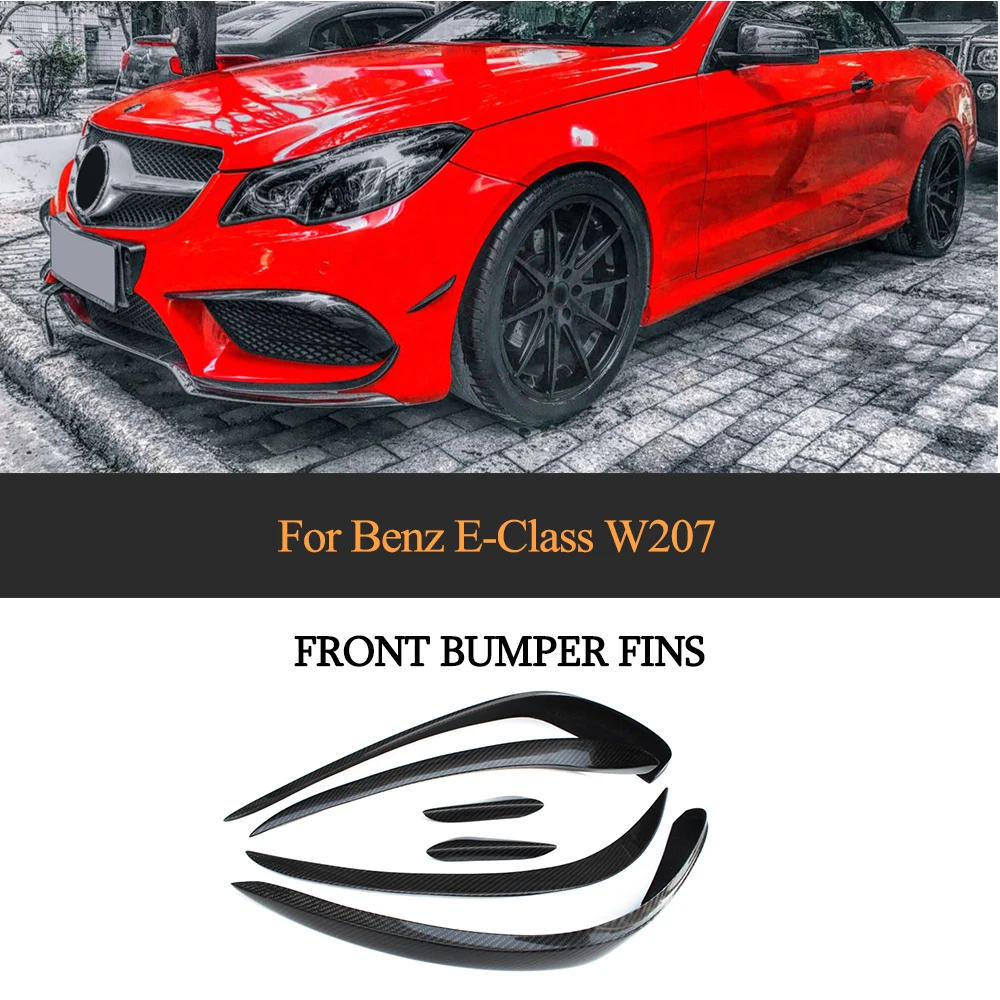 

Передний бампер из углеродного волокна, крыло, отделка, вентиляционная решетка для Mercedes-Benz E Class W207 E350 E400 E550 Coupe Convertible Sport 2014 - 2016