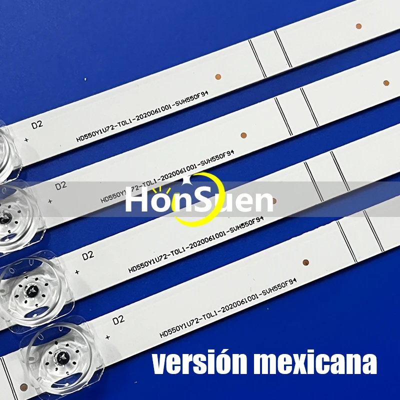 Комплект 4 шт. фотовспышка для Hisense светодиодный 55r6000gm