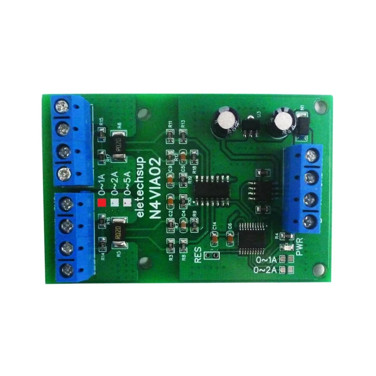 Плата измерителей тока и напряжения RS485 Modbus RTU плата 0-30 в модуль сбора для