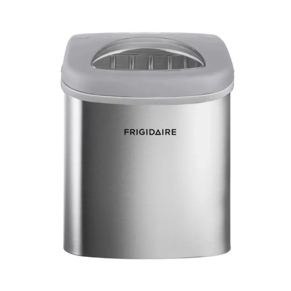 

Frigidaire, 26 lbs. Ice Maker, Bullet-Shaped Ice, Stainless Steel, EFIC130