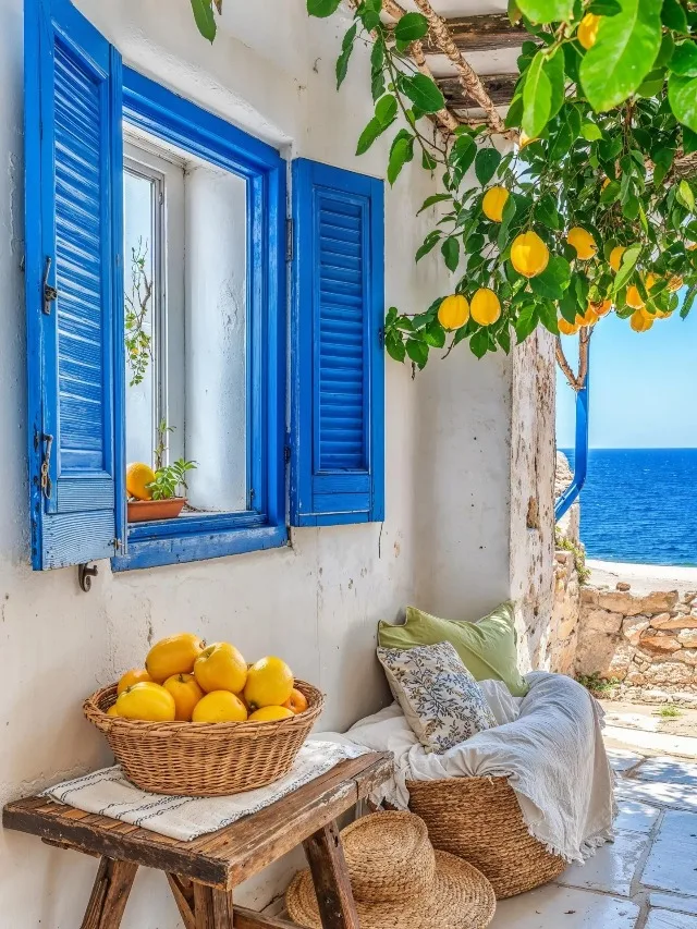 

Печать на холсте "Итальянский лимонный дерево, лодка, Амальфи"