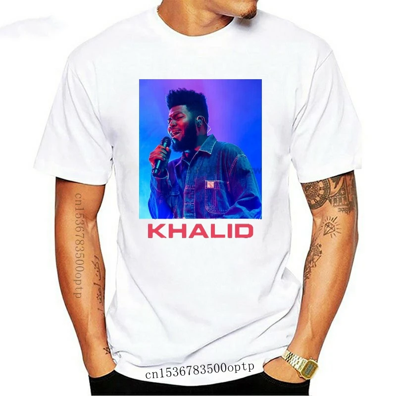 

Khalid Free Spirit Tour UnisexT-рубашка черного цвета