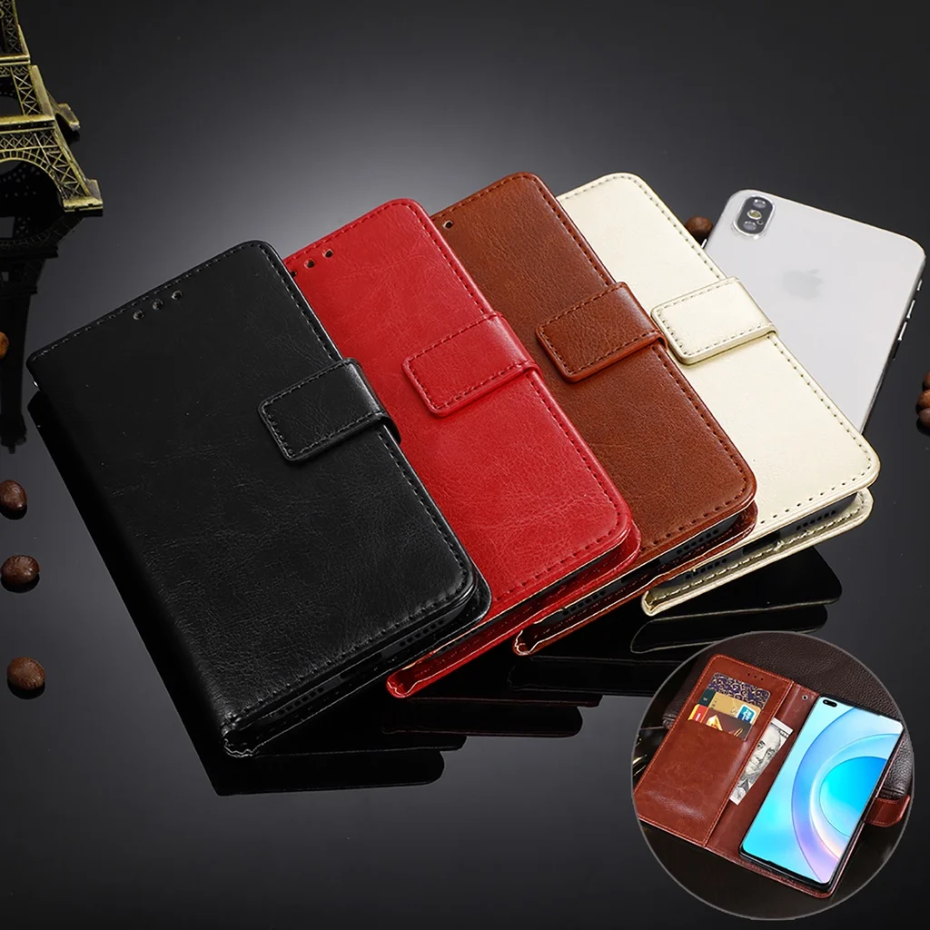 

Кожаный чехол-книжка с магнитной застежкой для Xiaomi POCO F4 GT