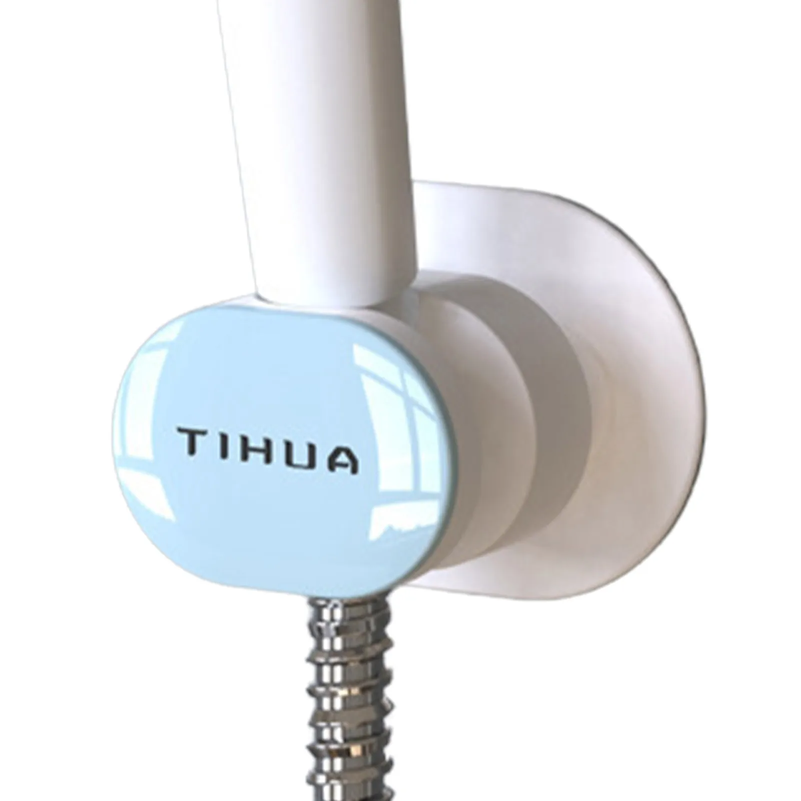 

Adjustable Shower Bracket Wall Mount Shower Head Holder Adjustable Holder Bracket No-drill Reusable Shower Spray Holder Bracket
