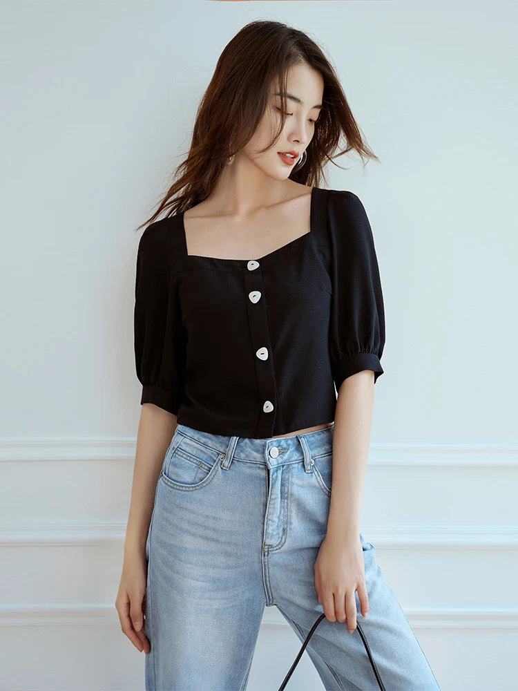 Meiyang [Распродажа сломанного размера сбор утечек] Короткая куртка Хепберн с