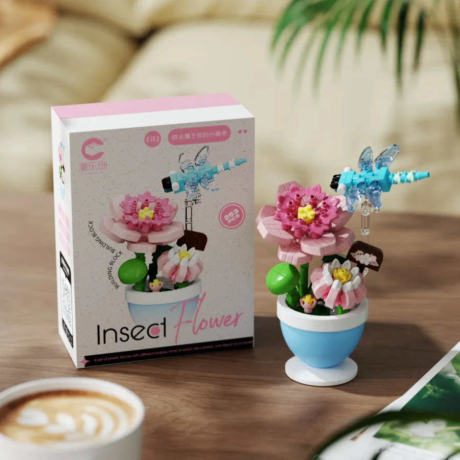 Мини-блоки с насекомыми