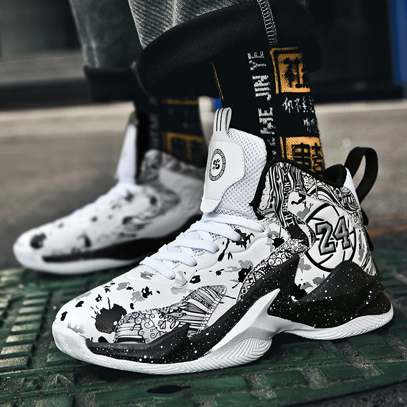 ALIUPS 36-45  Men Basketball Shoes Women Boys Breathable Non-Slip Wearable Sports Shoes Athletic Sneakers Girls