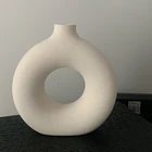 Ваза для домашнего декора, ваза с цветами, нордическая керамическая Цветочная композиция, искусство высушенных цветов для дома, гостиной, декоративная ваза, украшение для салона