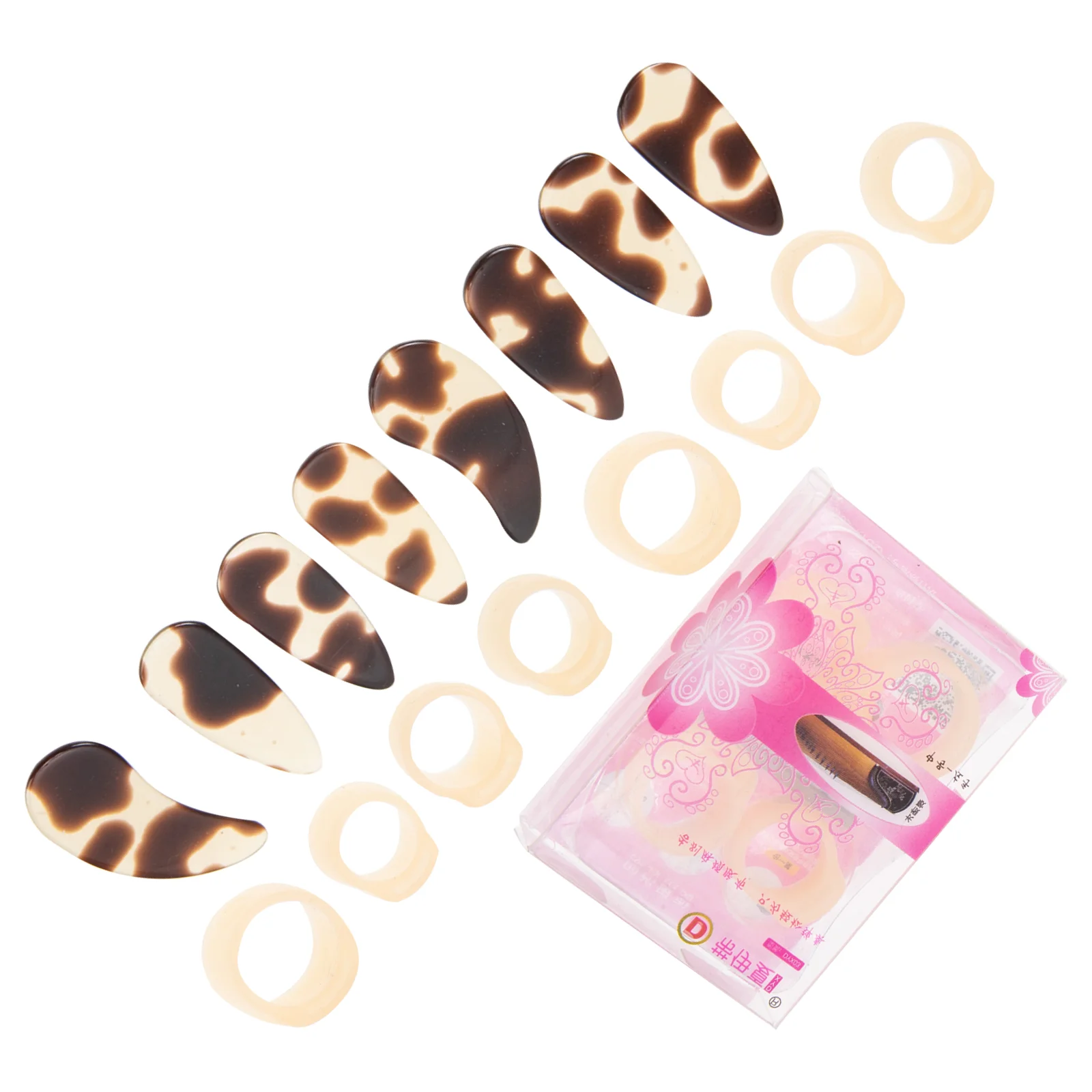 

Yueqin Finger Picks Guzheng Nail Set Nails Accessories Playing Protective Cover