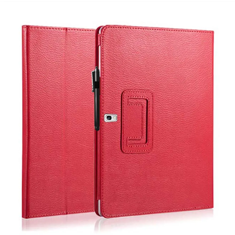 Фото Ультратонкий чехол-книжка T800 T805C для планшета Samsung Galaxy Tab S, чехол-книжка 10,5 дюйма, чехол-подставка + стилус №1