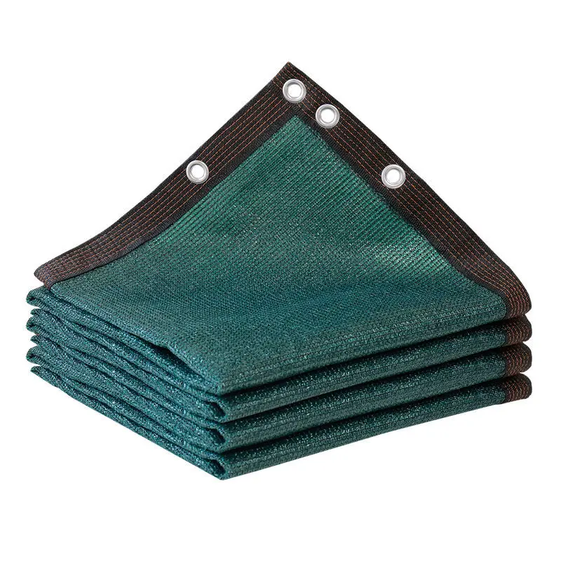 Green Uv Block Rectangle Balcony Sun Shelter Sunrays Patio