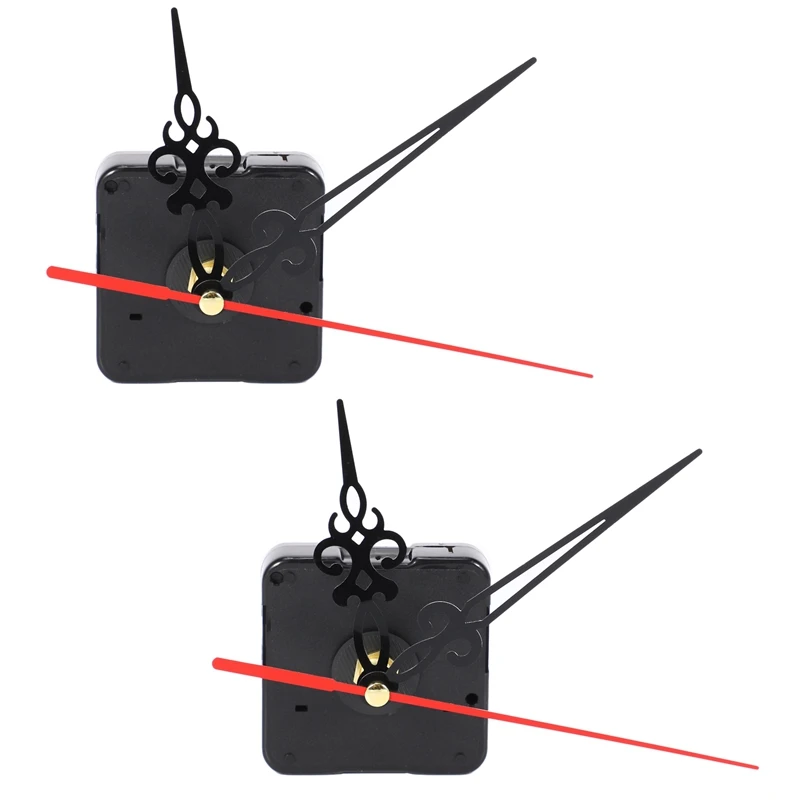 

2X Modern Quartz Wall Clock Mechanism Movement Repair Replacement Parts