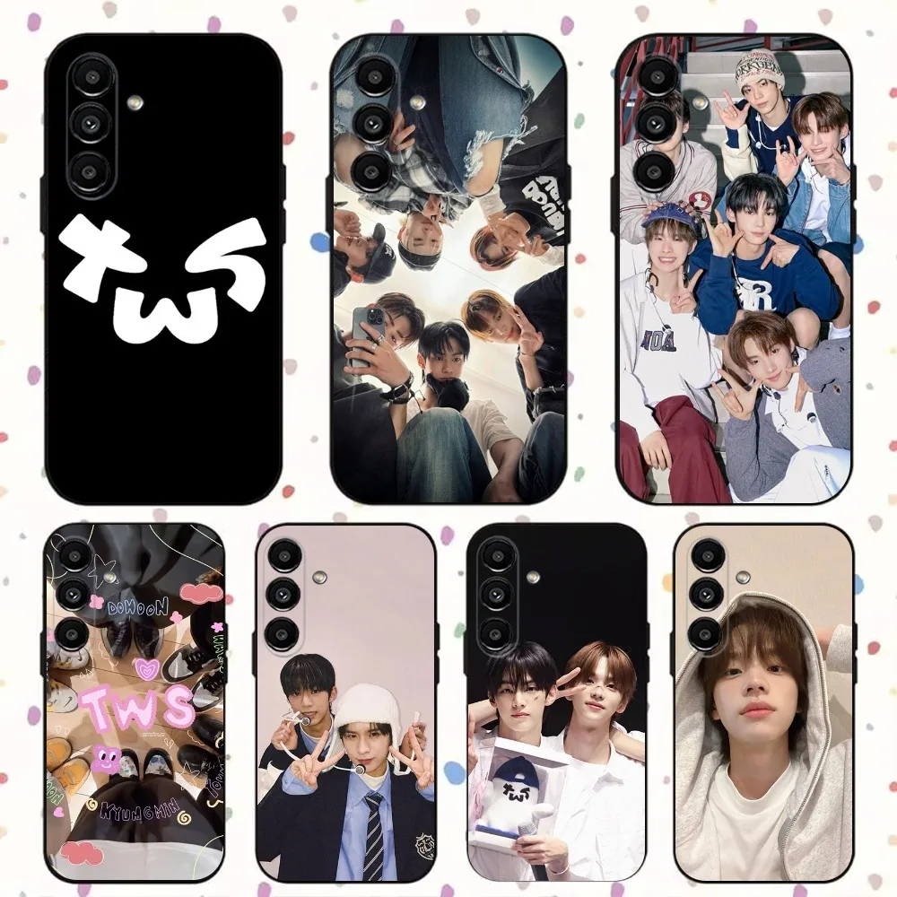Kpop D-Dohoon S-Shinyu Phone Case For Samsung S24 S21 S22 S23 S30 Ultra S20 Plus Fe Lite Note 10 9 5G T-TWS Black Soft Cover