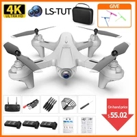 2022 new ls tut drone skimmer with 4k profession hd dual camera one key return reomote control collapsible hd fpv quadcopter toy