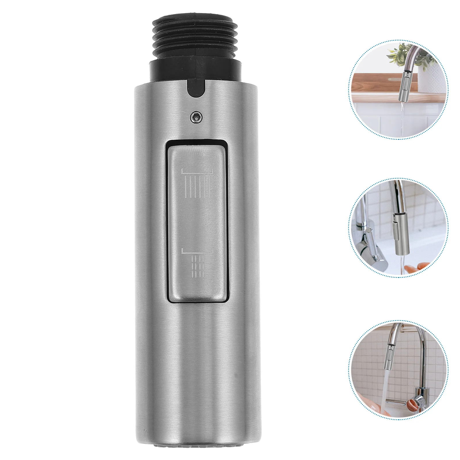 

Spray Head Sink Adjustable Stainless Steel Nozzle Accessory Tap Sprayer Sprayer