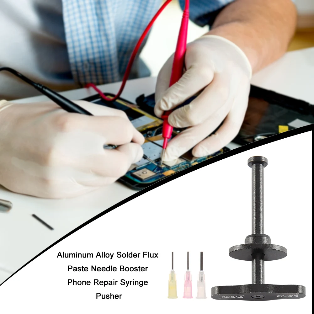 

Припой для сварки, припой в виде шприца, с флюсом
