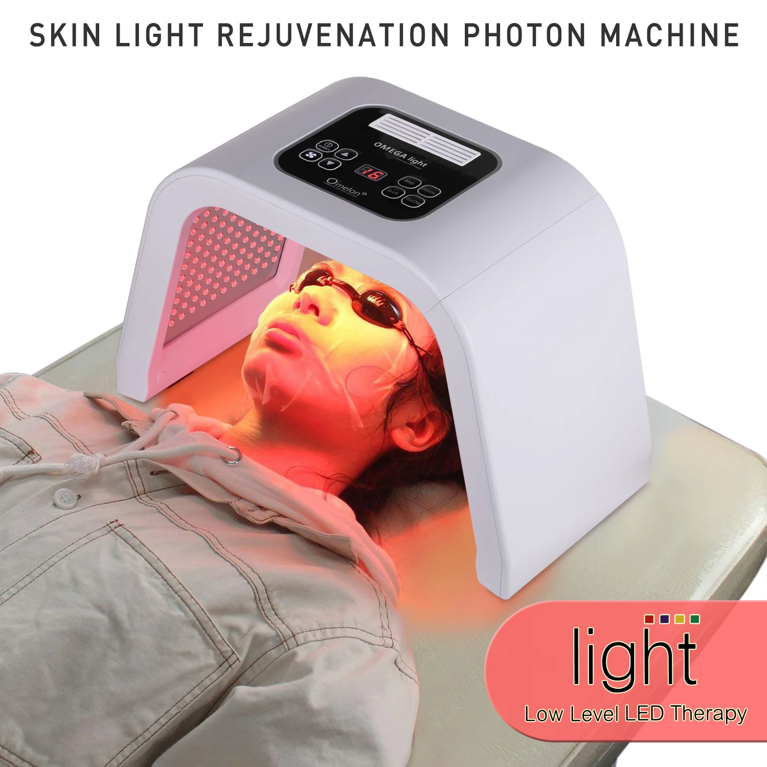 

Manufacturer WholesaleFolding section 7 Color Led Pdt Light Therapy Device Machine
