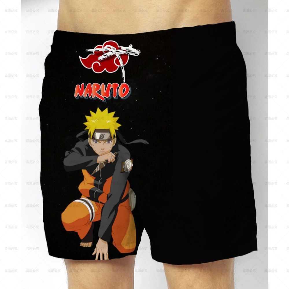 Шорты мужские с 3D-принтом Наруто и Какаси дышащие милые крутые штаны в японском
