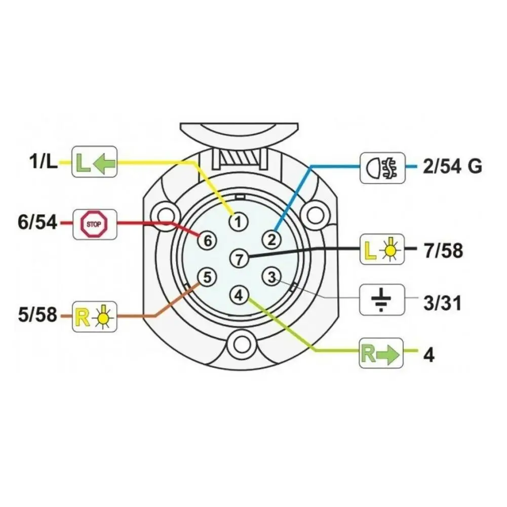 Рисунок 3 - 12 В, 7 контактов