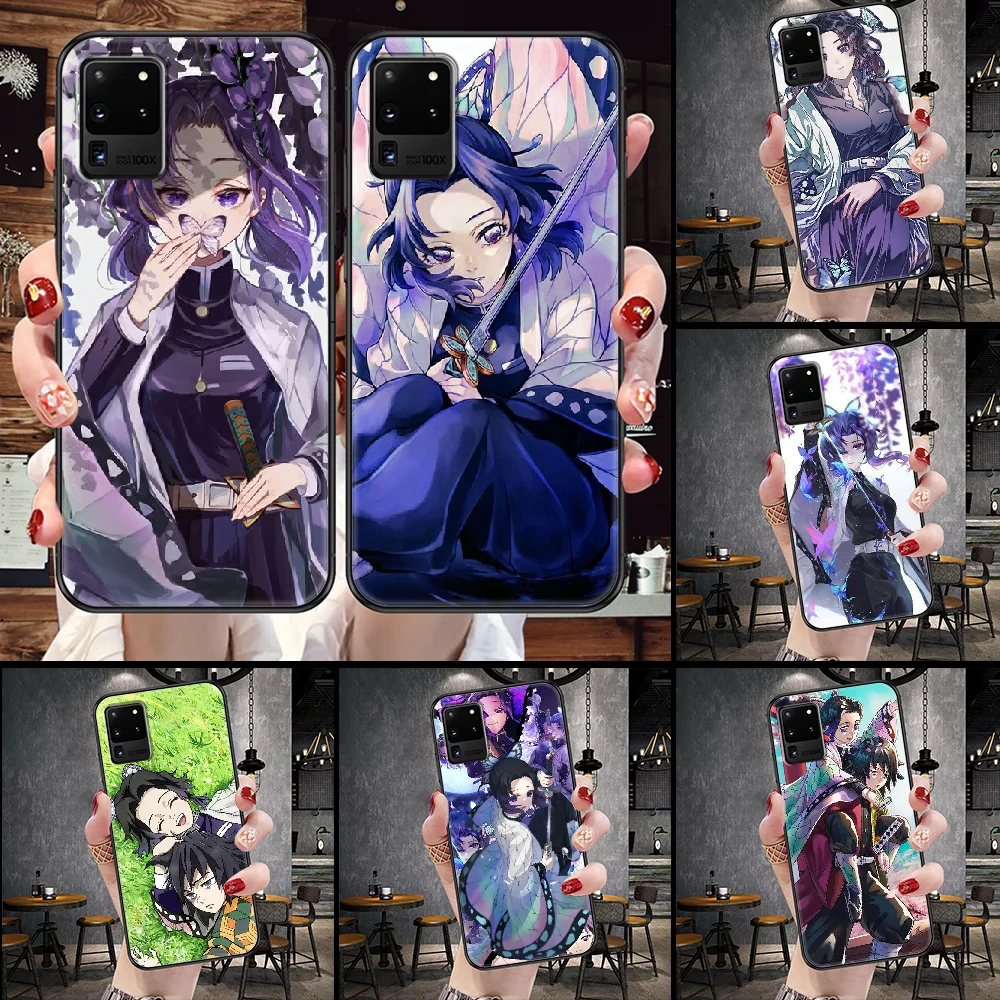 Чехол для телефона Samsung Galaxy Note 4 8 9 10 20 S8 S9 S10 S10E S20 Plus UITRA Ultra black |