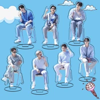 kpop bangtan boys new album proof acrylic movable doll stand model stand desk decoration exquisite ornaments gifts suga v jk jin