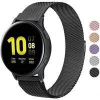 20mm22mm magnetic band for amazfit gts22e3gts2 minigtr 42mm47mmgtr23pro stratos metal watch bracelet amazfit bip strap
