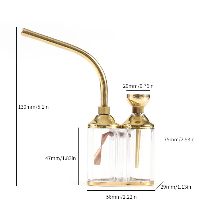Креативный многофункциональный портативный фильтр для воды медная лампа табака