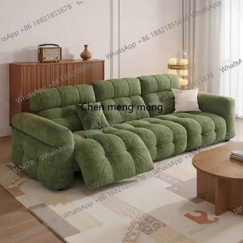 Фото Модульные диваны M183 для гостиной, открытые трехместные, из велюровой ткани, современные, для взрослых №5