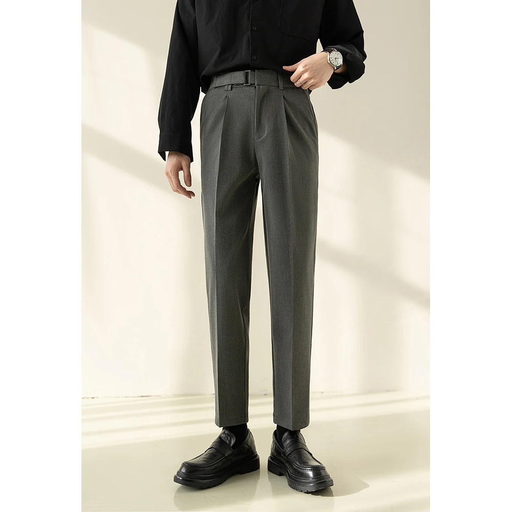 Мужской костюм-брюки весна 2024 молодежный мужской деловой корейский костюм