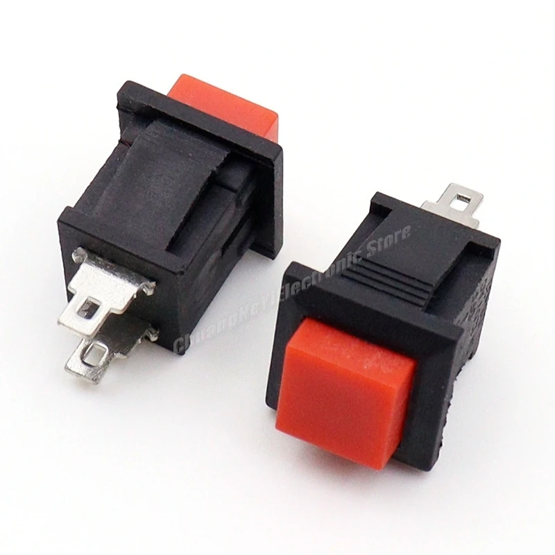 Фото 10-100 шт./лот DS-430/431 DS430 DS431 PBS-15C Квадратная кнопка сброса Нажмите вкл./выкл. Точка разбивания для перемещения переключателя без замка №4