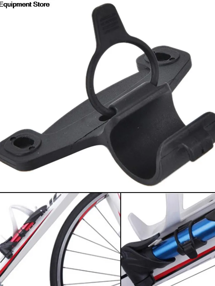 Bike Cycling Air Pump Holder Portable Pump Retaining Clips Bracket Folder Frame Fixing MTB Road Bicycle Supplies 