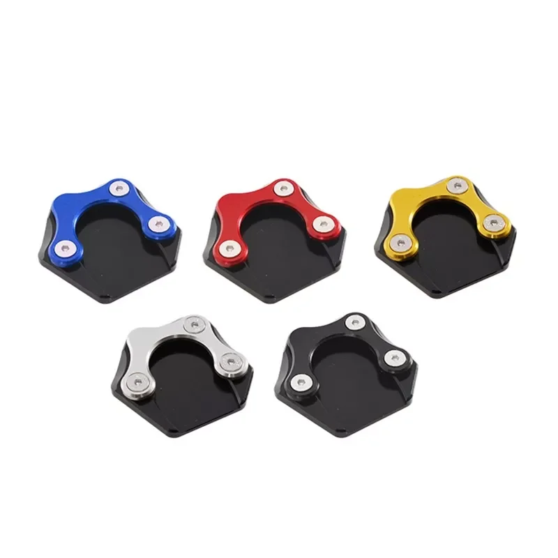 

Motorcycle Kickstand Foot Side Stand Extension Pad Support Plate Enlarge Fit for Rebel CM500 CMX300 E8BC