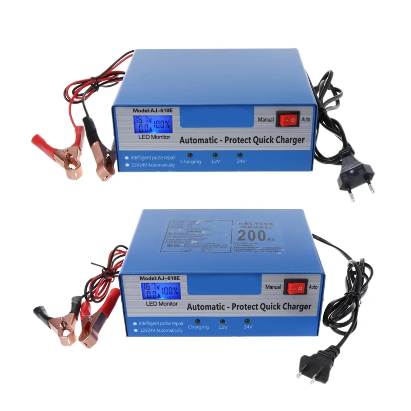 

12V/24V Automatic Quick Battery Charger Intelligent Pulse Repair Storage