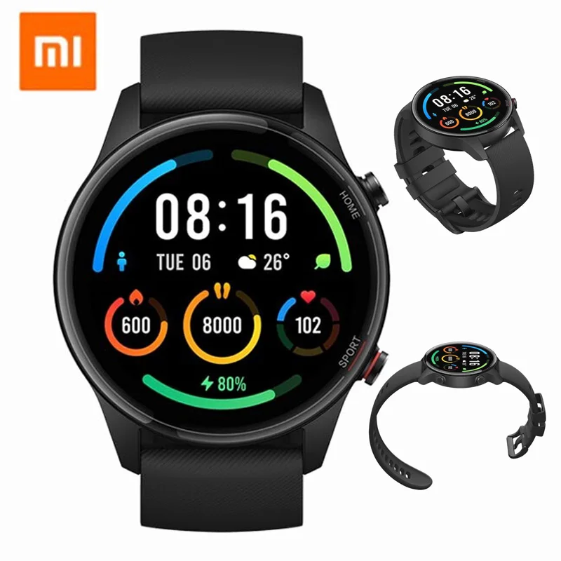 

Xiaomi Mi Watch Color 1.39'' AMOLED GPS Fitness Tracker 5ATM Waterproof Heart Rate Monitor Smartwatch Xiaomi Mi Smart Watch