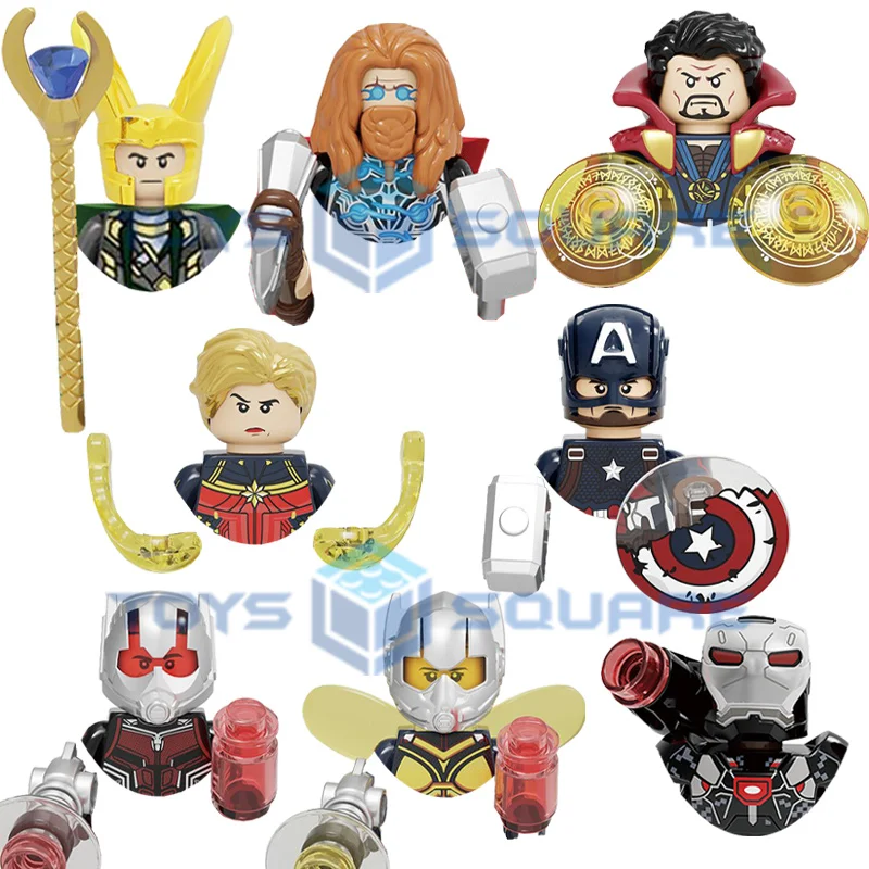 Конструктор Тор Капитан Локи Америка доктор муравей васп машина человек война